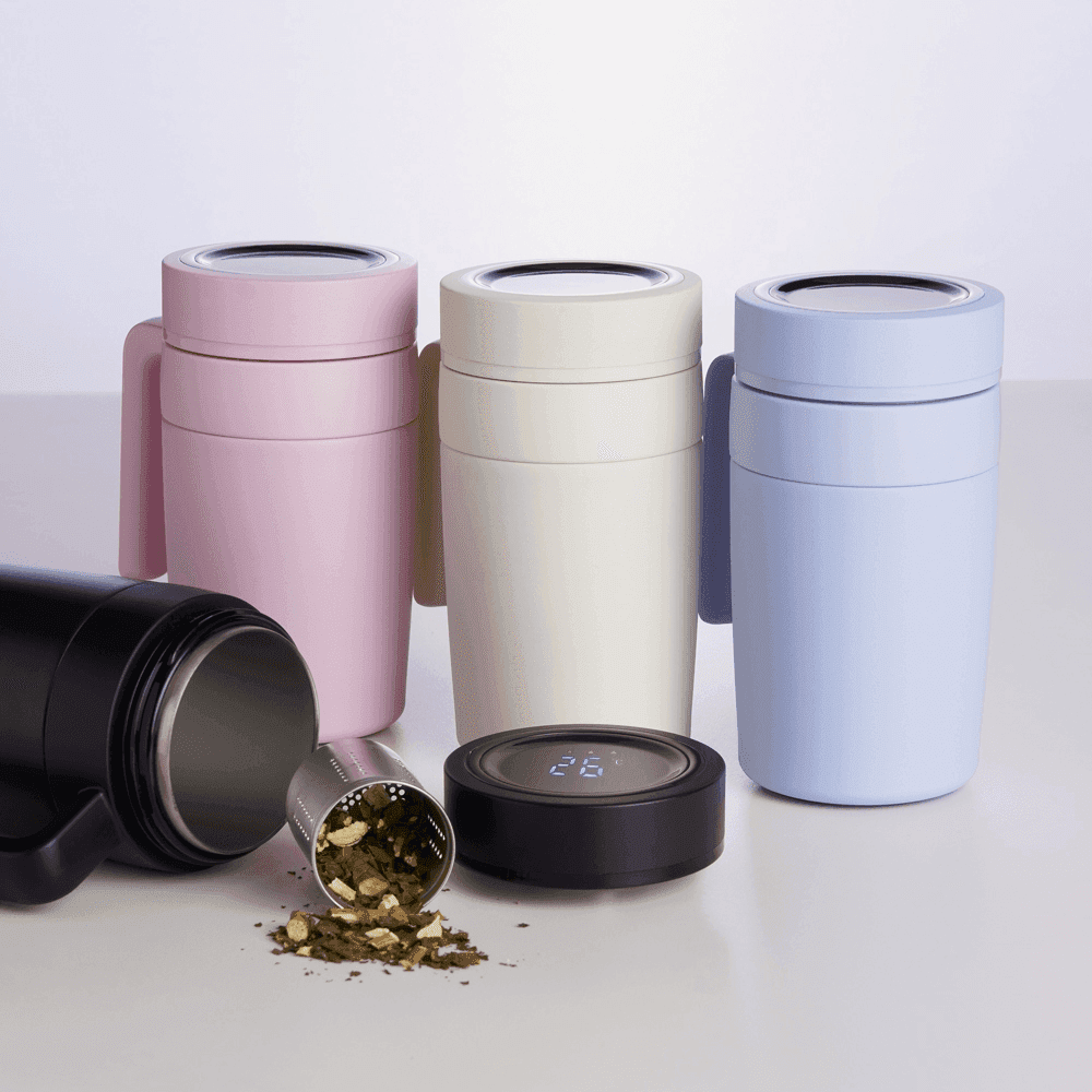 Caneca Térmica 500Ml Com Termômetro 18641 Personalizada