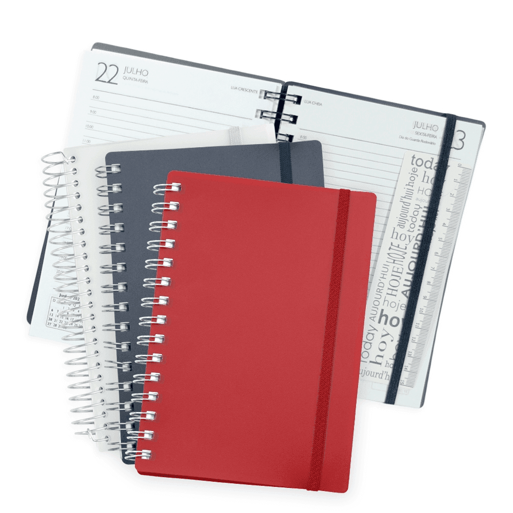 Agenda Capa Plástica 07645 Personalizada