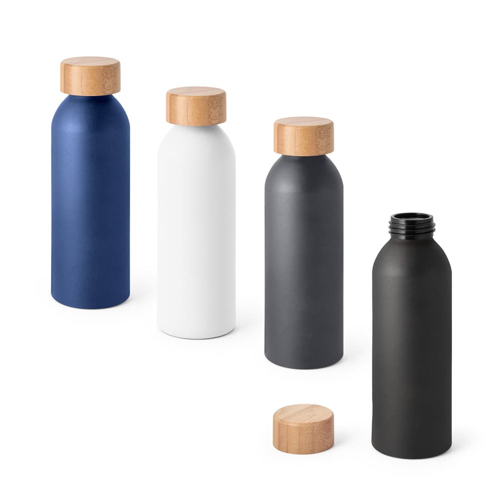 QUETA . Squeeze em Alumínio e Bambu 550ml 94250