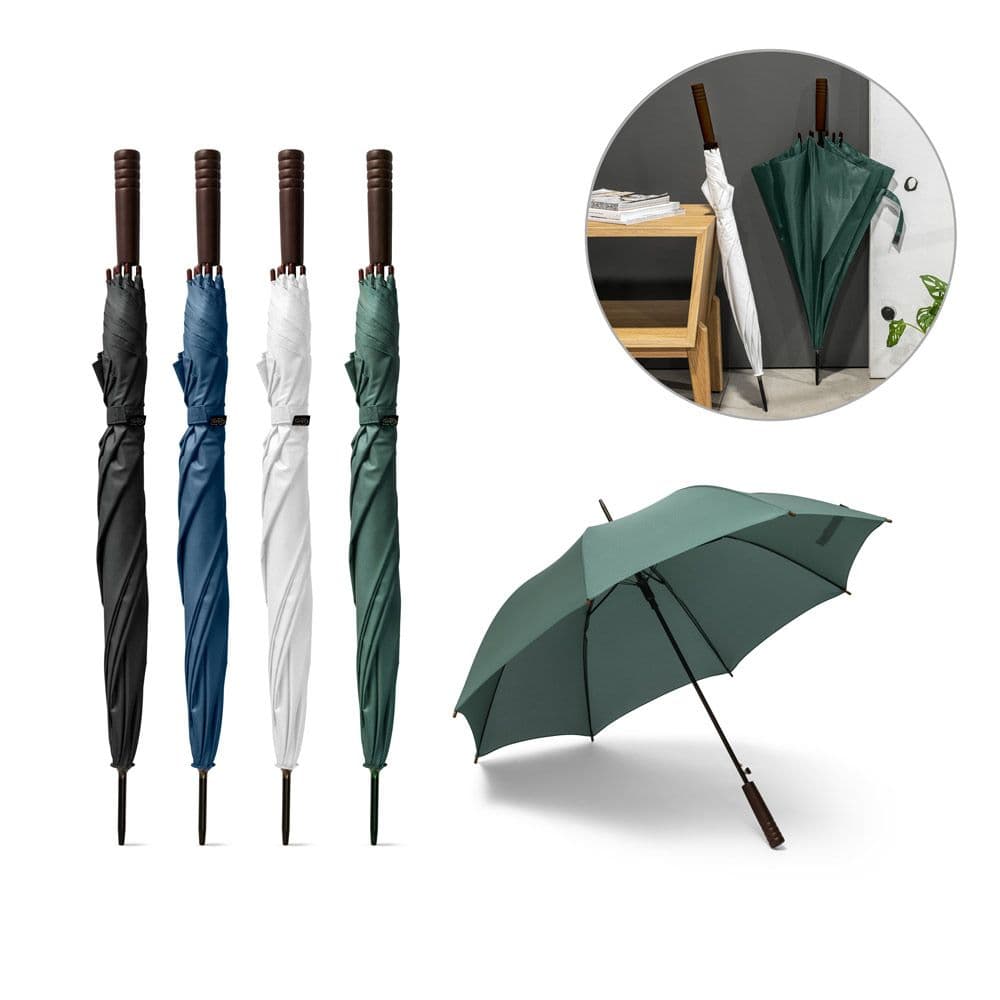 APOLO. Guarda-chuva em poliéster reciclado 190T 99149