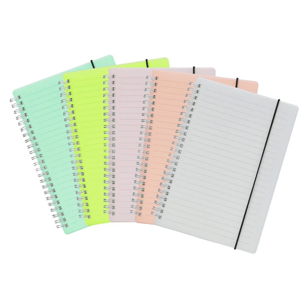 Caderno A5 Plástico 05058 Personalizado
