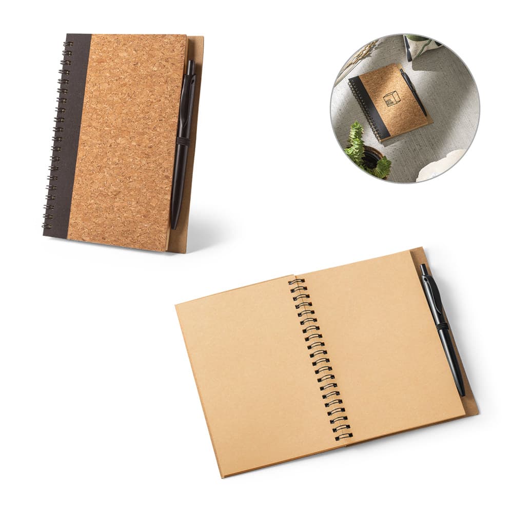 VICENTE. Caderno Em Cortiça 93285