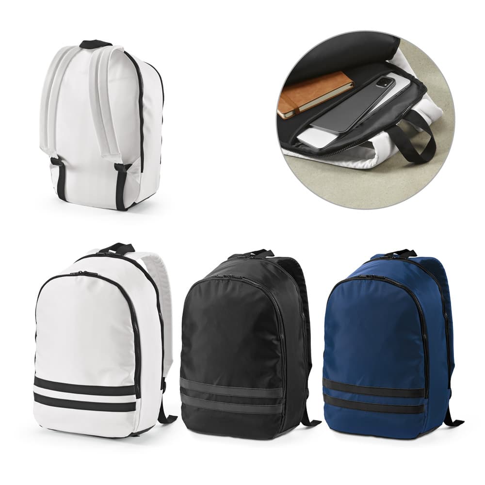 MANCHESTER NOTE. Mochila Em 290T Poliéster Reciclado (100% Rpet) Em Sarja Com Forro Em 210D Poliéster Reciclado 15" 92335