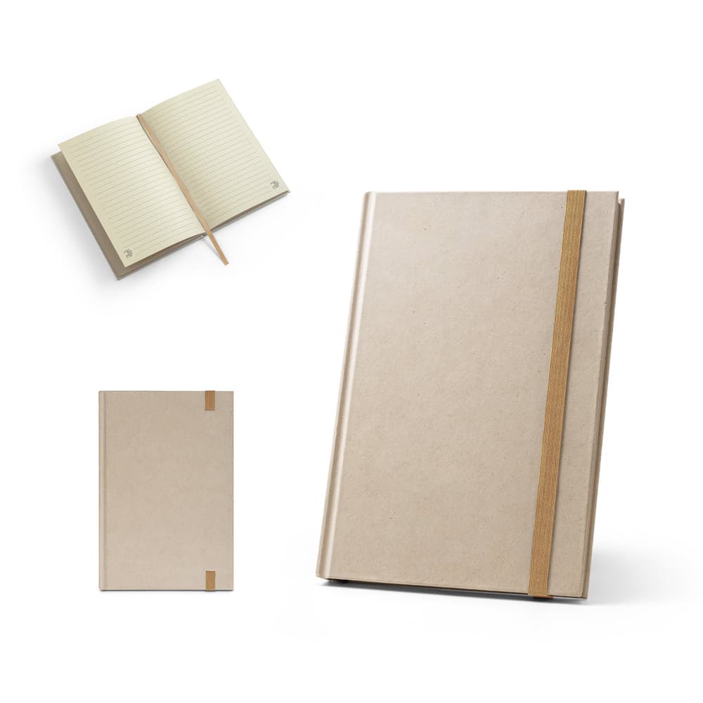 DICKINSON. Caderno A5 De Capa Dura Em Papel À Base De Cana De Açúcar (80% Polpa Da Cana De Açúcar) Com Folhas Pautadas 93286