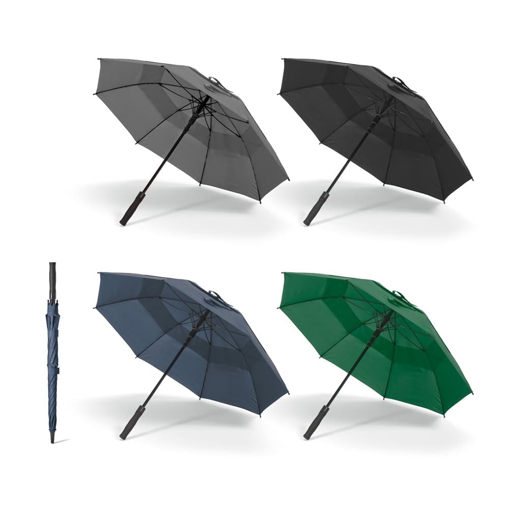 RUBY. Guarda-Chuva Em 100% Poliéster Reciclado 190T (100% Rpet) Com Abertura Automática 99099