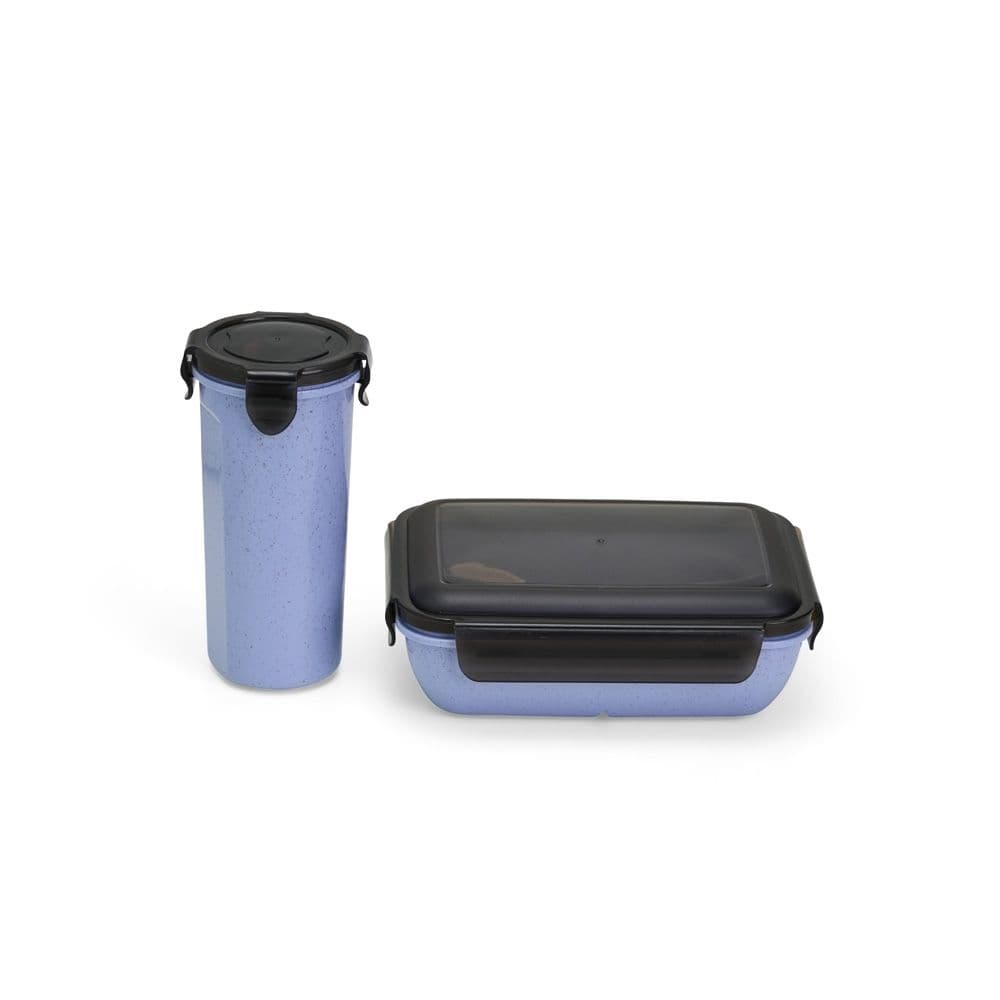 Kit Copo E Marmita Fibra De Bambu 08029