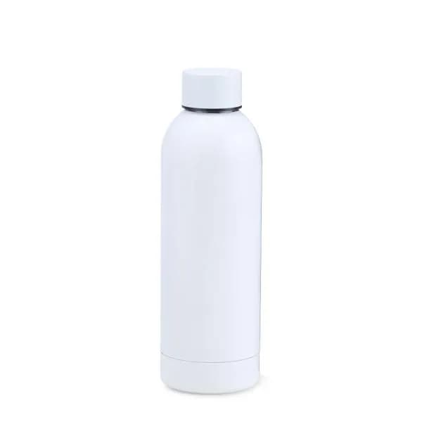 Garrafa Em Inox Parede Dupla - Branca - 500 Ml IS-01500