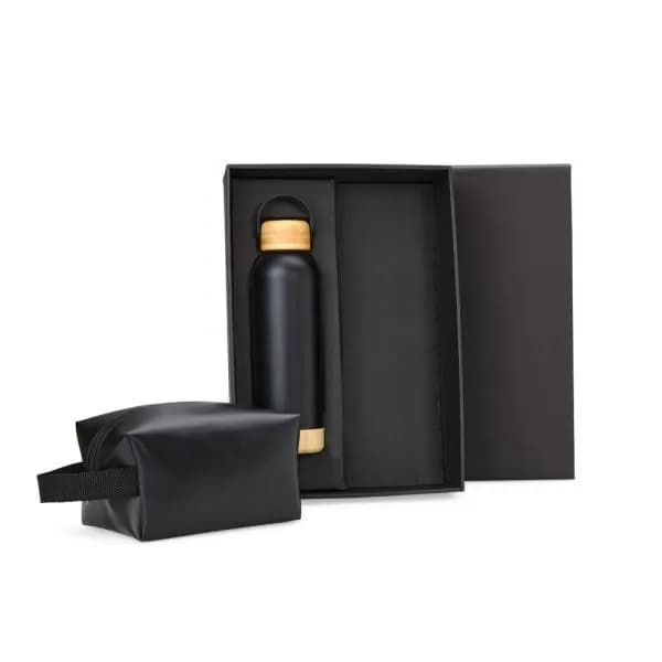 Kit Garrafa E Necessaire 2 Pçs KT-90400