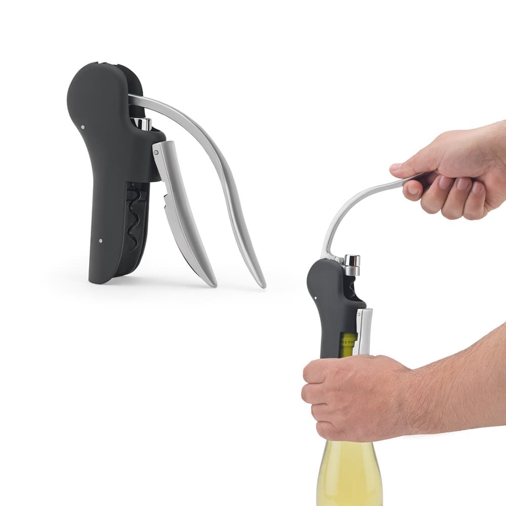 LAGREIN. Saca-Rolhas Em ABS E Zinco Com Alavanca Automática Para Abertura Fácil 94374