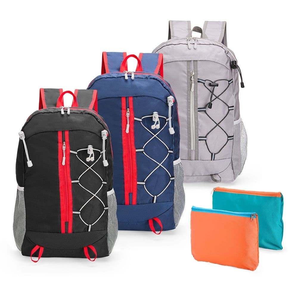 Mochila Dobrável Poliéster 20 Litros 01334