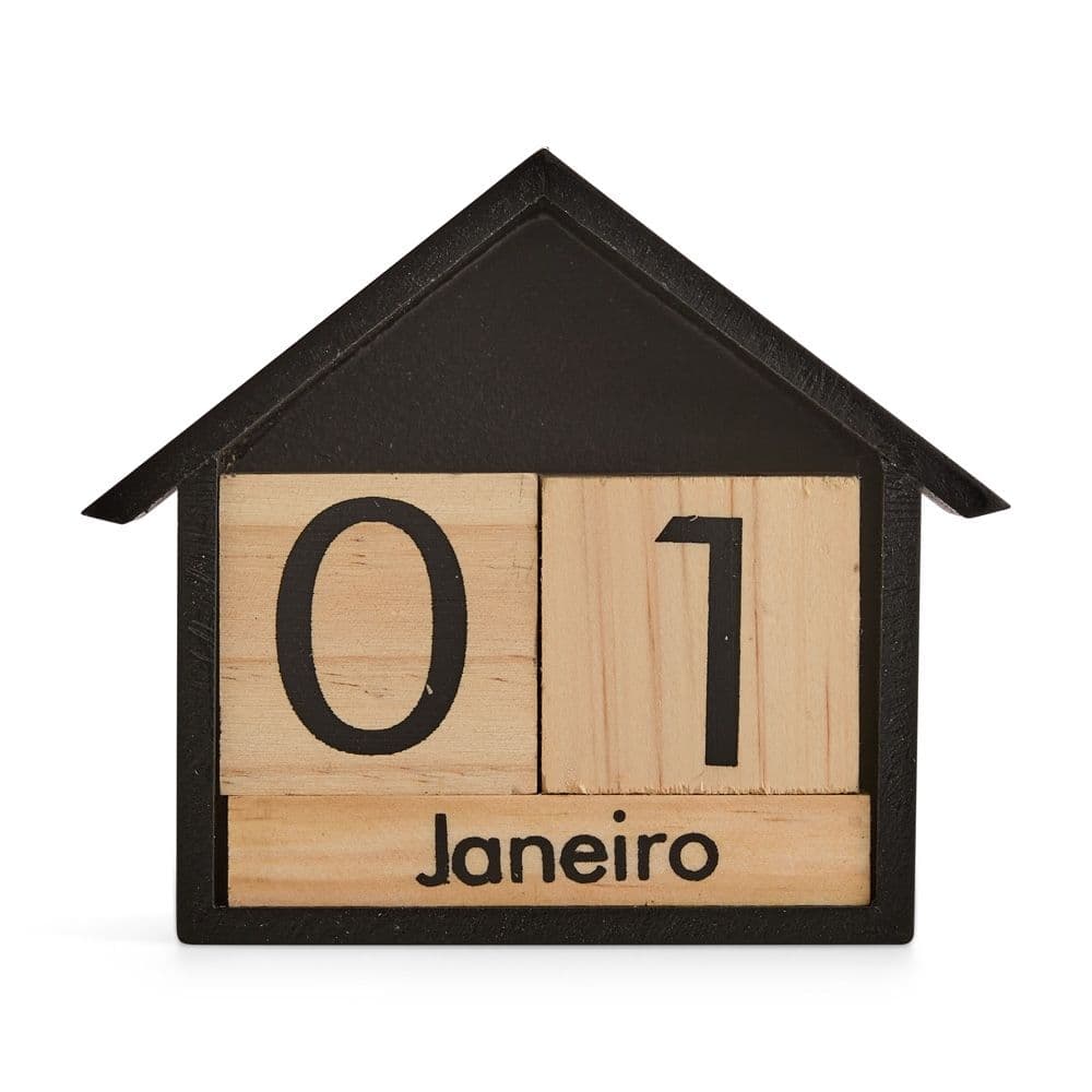Calendário Permanente Formato Casa 15394