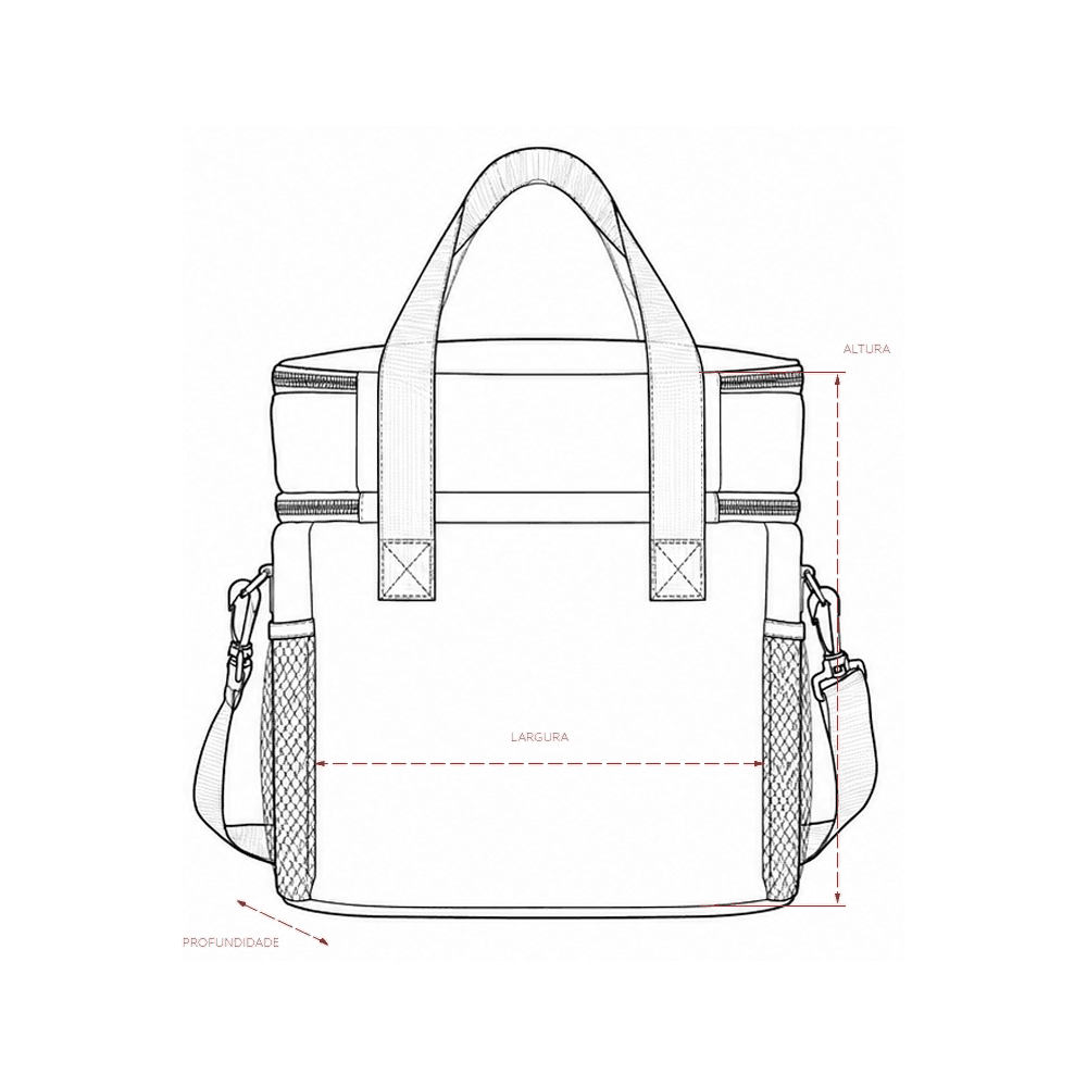 Bolsa Térmica Dupla 16L 19079
