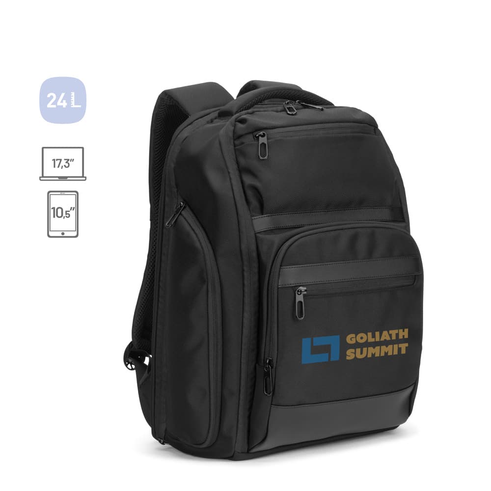 Wilmington. Mochila Para Notebook (17'3") Com Compartimento Para Organizar E Transportar Roupas Em Viagens (24L) 92589