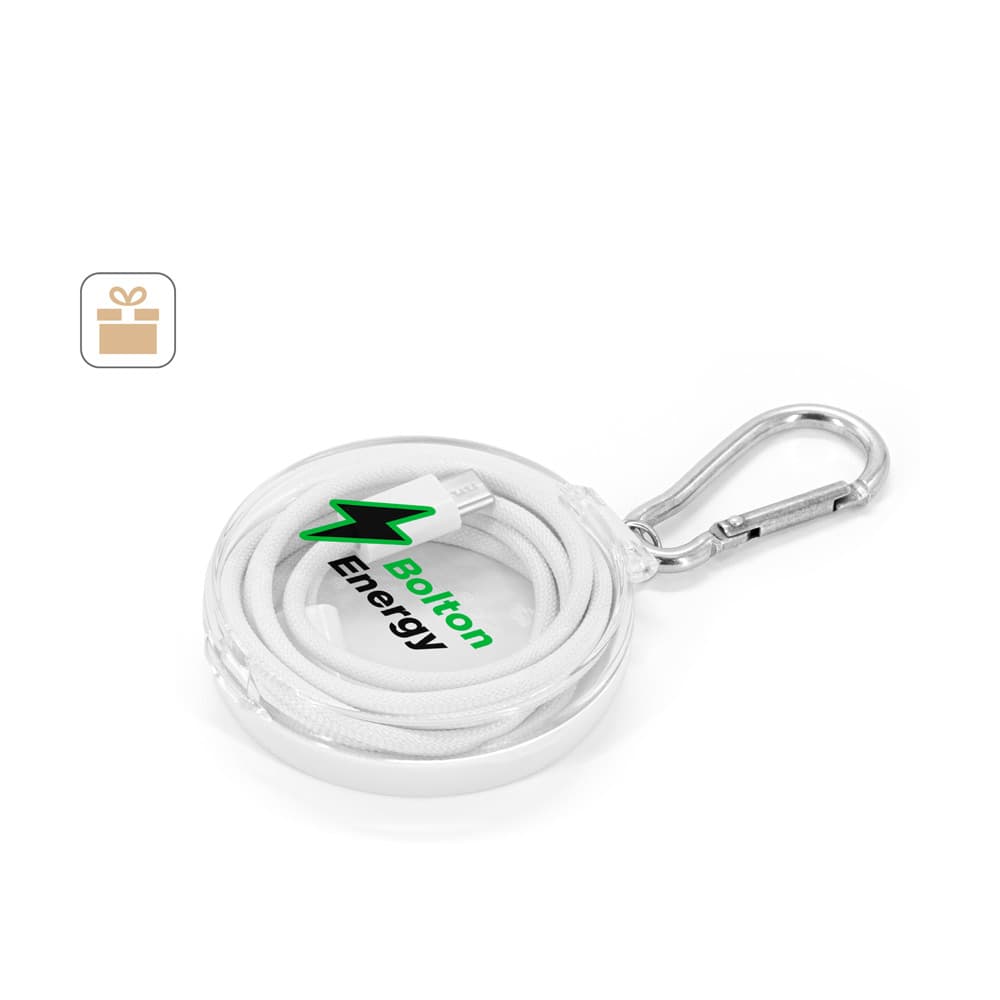 Jemison. Cabo Simples Usb-C Para Usb-C Com Cordão Entrelaçado (60W) 97222