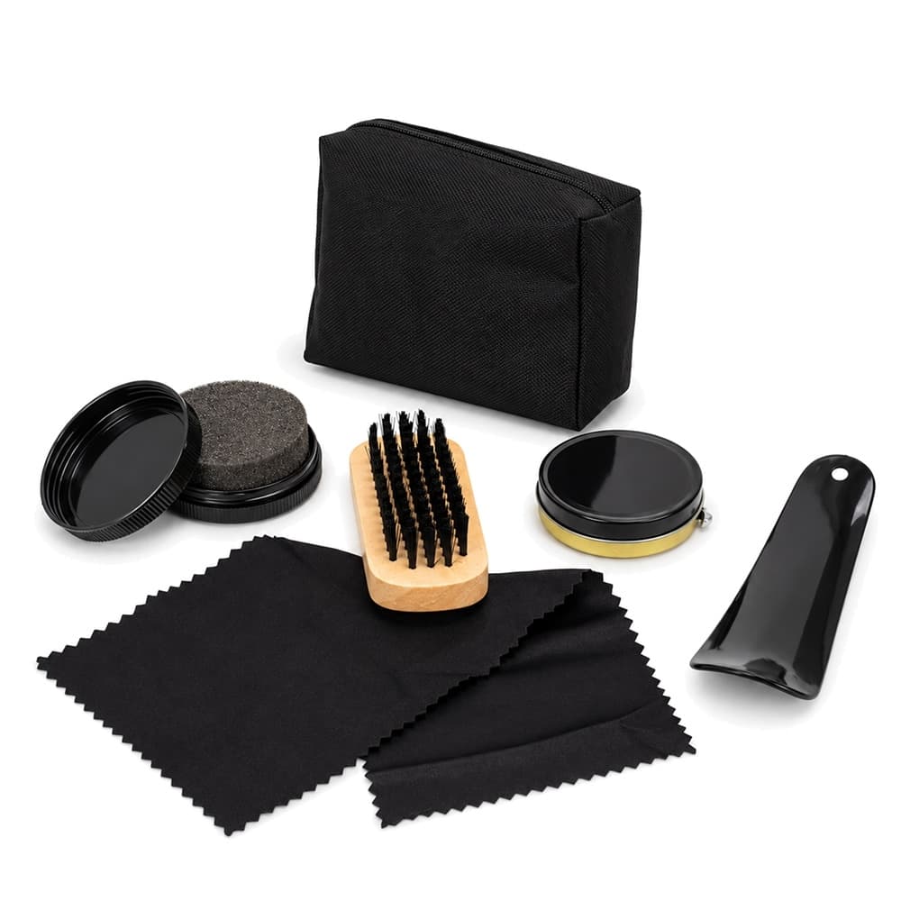 Kit De Limpeza P/ Sapatos 5 Peças 19262